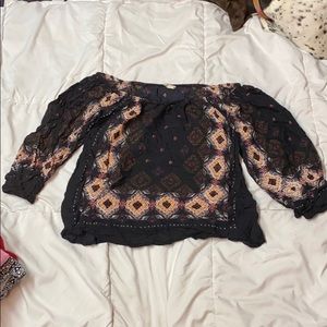 Long sleeve blouse